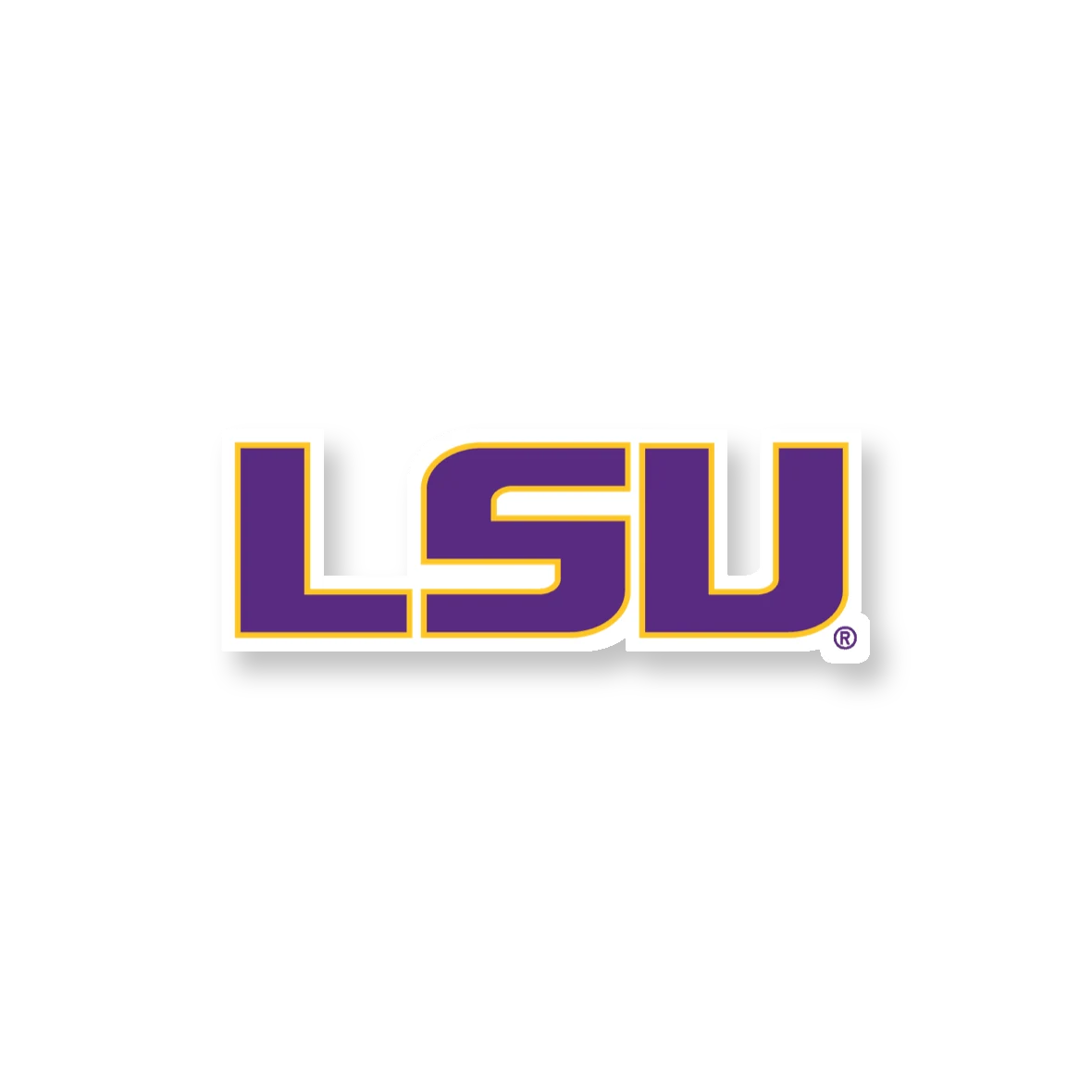 LSU Tigers - Alternate Logo - Temporary Tattoo