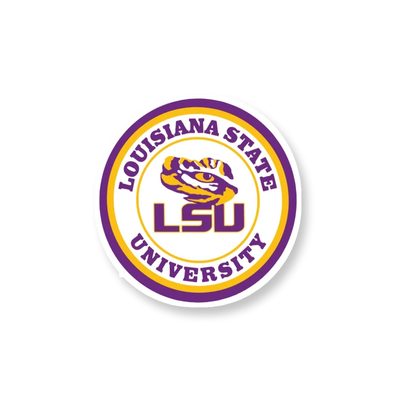 LSU Tigers - Logo 01 - Temporary Tattoo