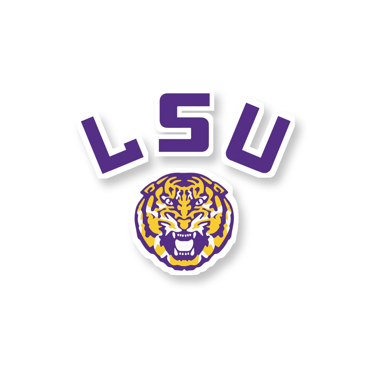 LSU Tigers - Logo 14 - Temporary Tattoo