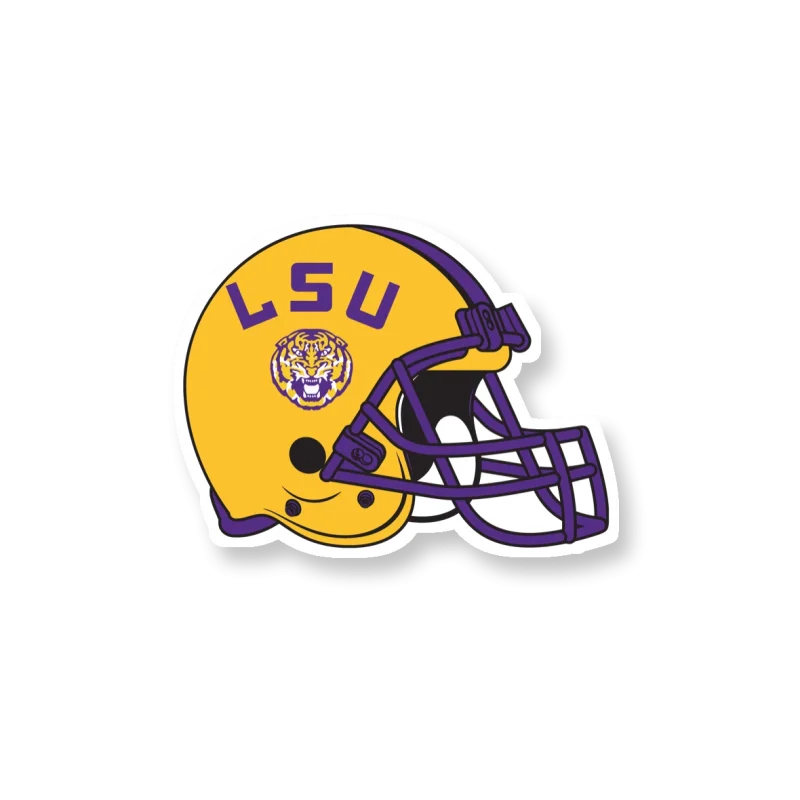 LSU Tigers - Logo 15 - Temporary Tattoo