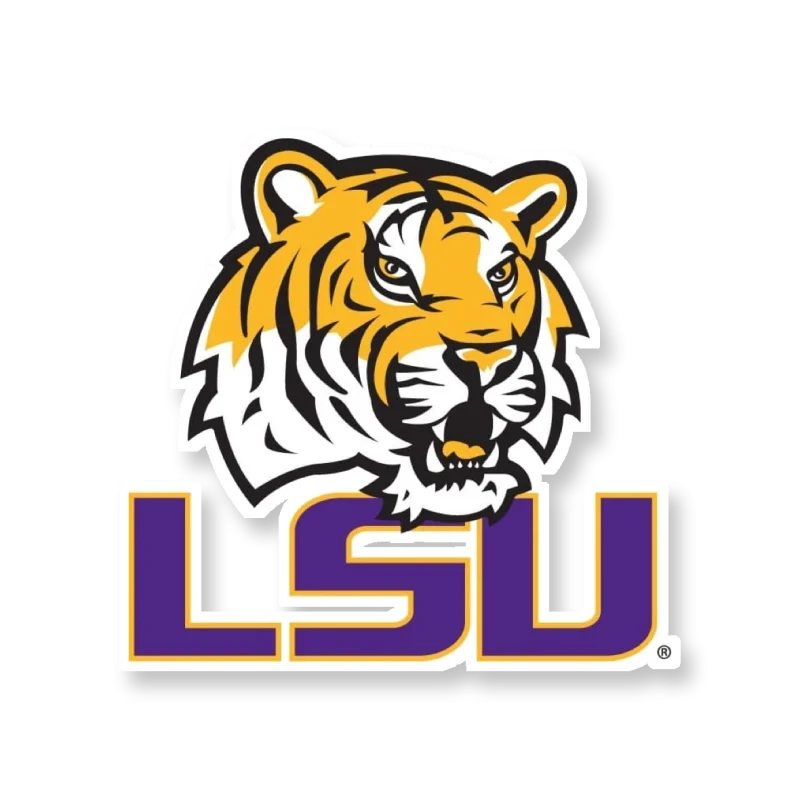 LSU Tigers - Logo 2007 - Temporary Tattoo