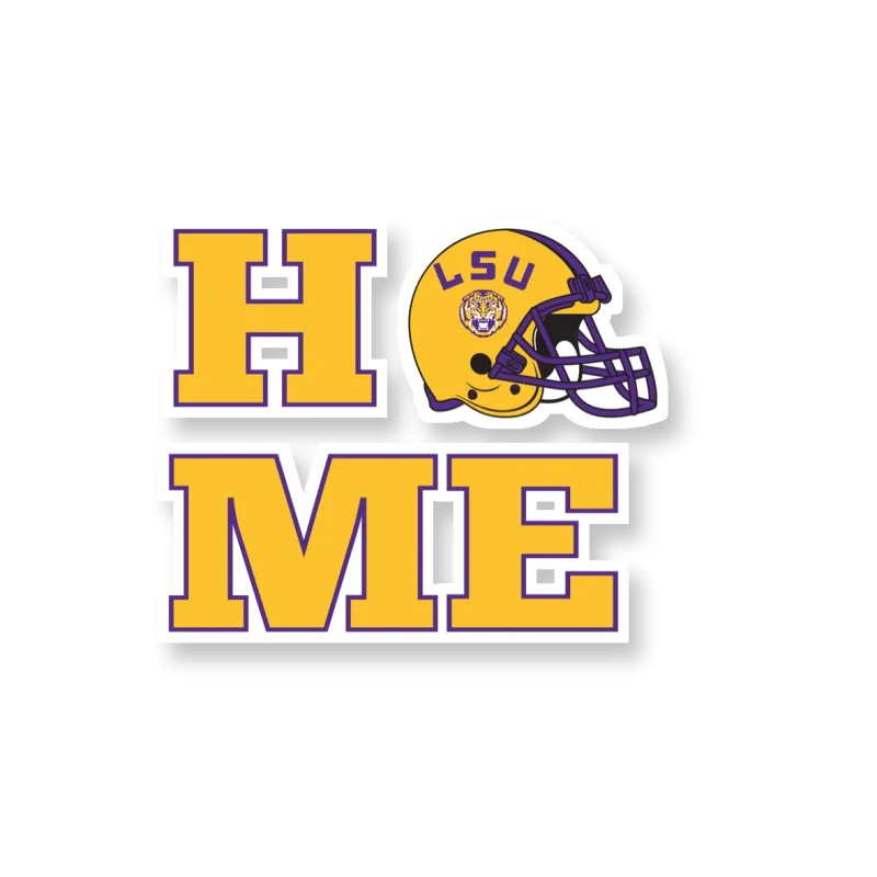 LSU Tigers - Logo 21 - Temporary Tattoo