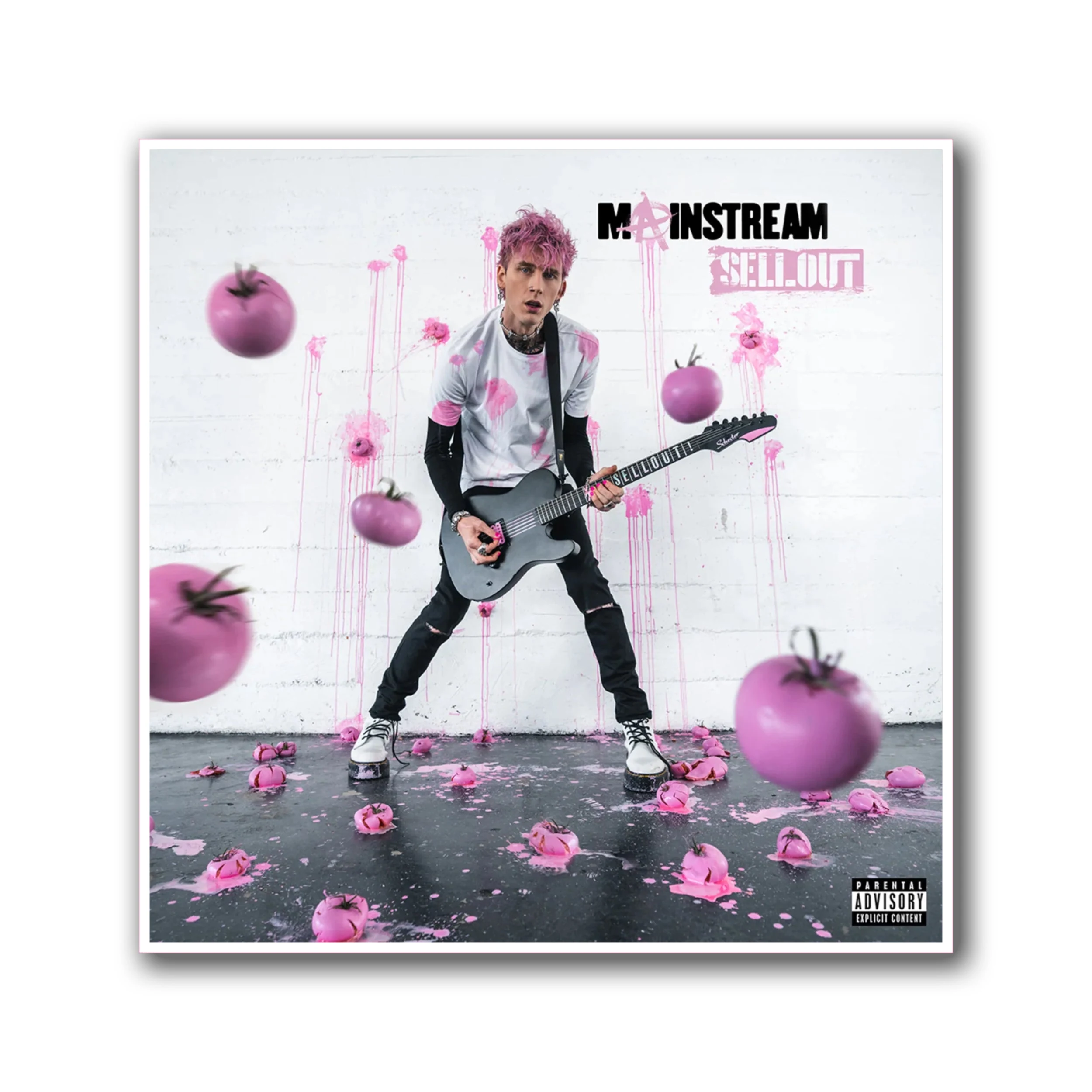 Machine Gun Kelly Album Cover Full Color Vinyl Decal - Custom Size