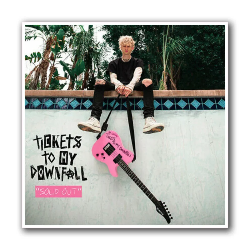Machine Gun Kelly Album Cover Full Color Vinyl Decal - Custom Size