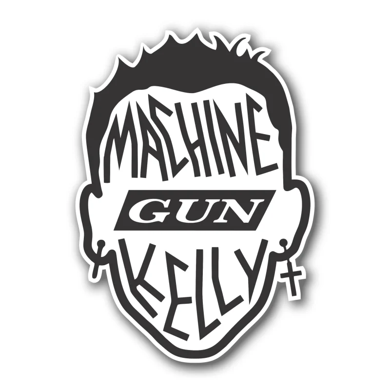 Machine Gun Kelly Full Color Vinyl Decal - Custom Size