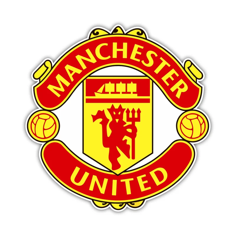 Manchester United - Logo - Iron On DTF Transfer - Custom Size