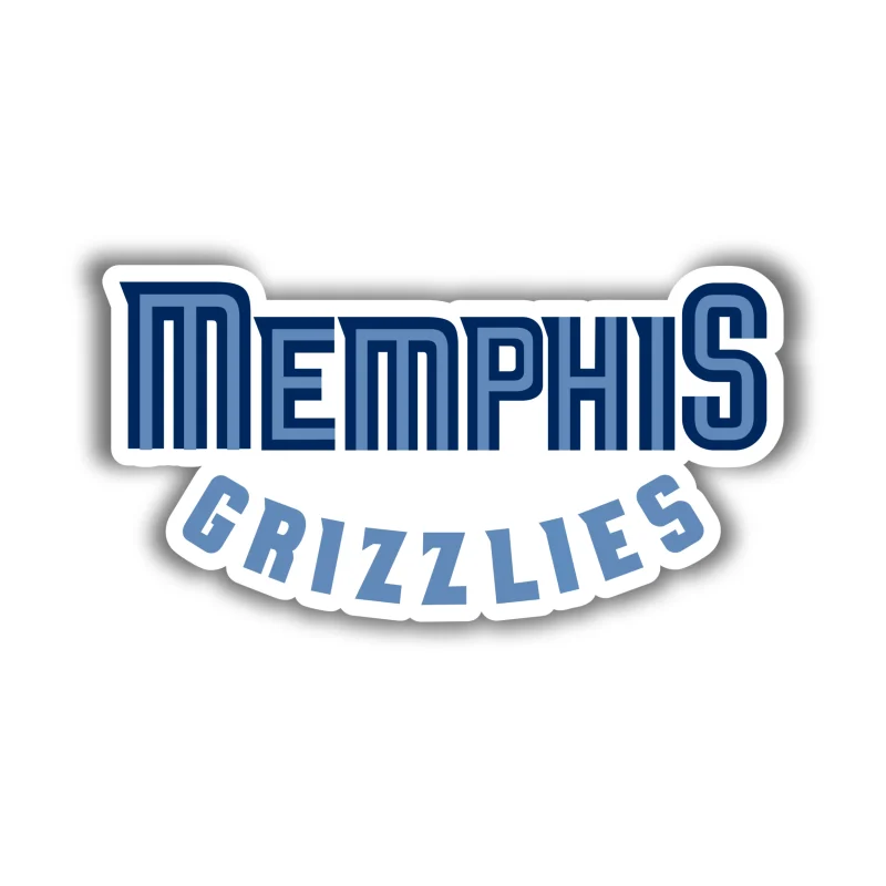 Memphis Grizzlies - Name - Iron On DTF Transfer - Custom Size