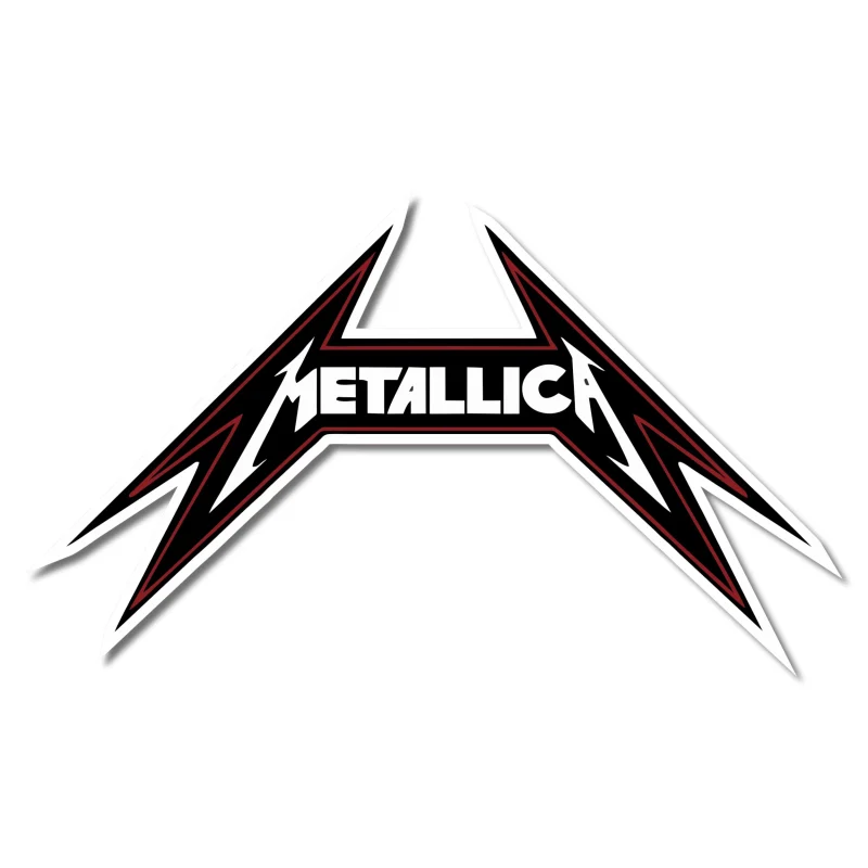Metallica Full Color Vinyl Decal - Custom Size