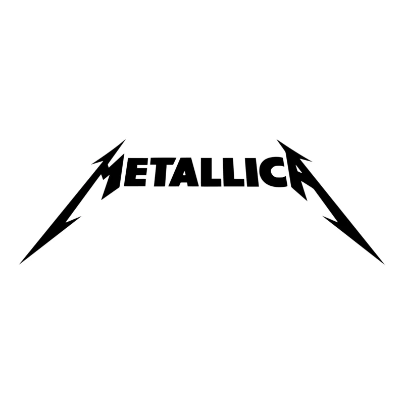Metallica Vinyl Decal - Custom Size