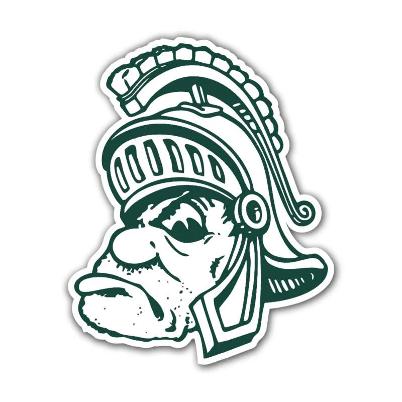 Michigan State Spartans - Sparty - Iron On DTF Transfer - Custom Size