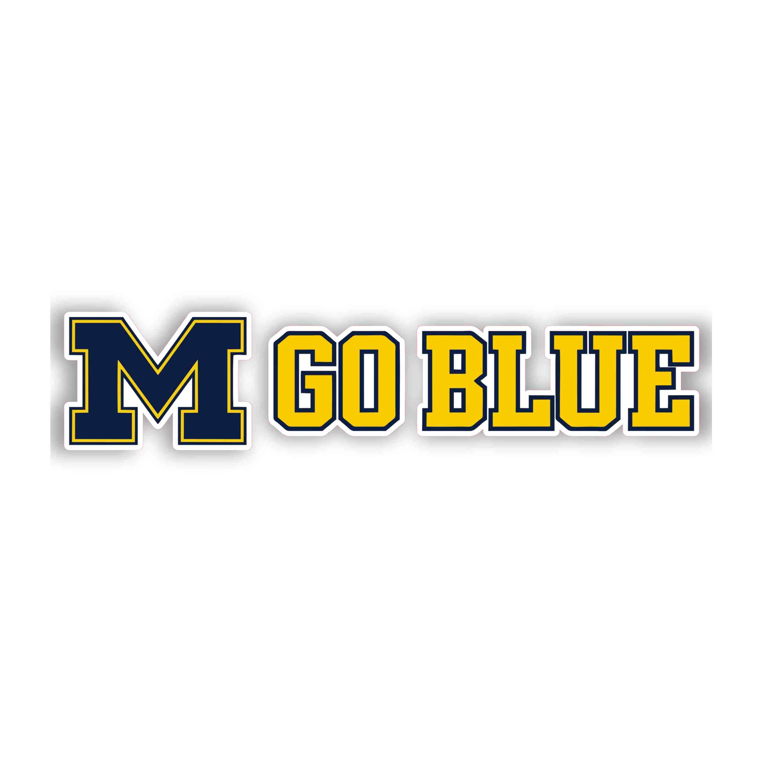 Michigan Wolverines Full Color Vinyl Decal - Custom Size