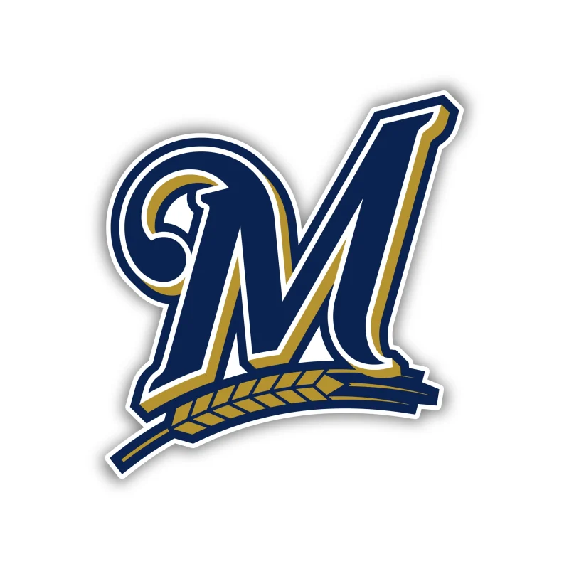 Milwaukee Brewers - M - Iron On DTF Transfer - Custom Size