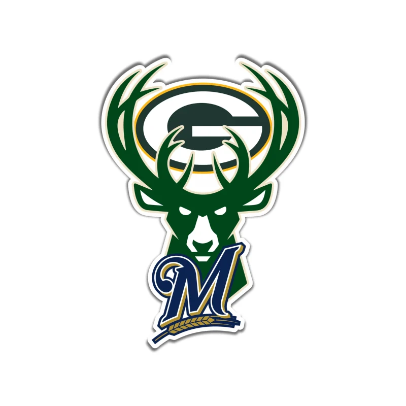 Milwaukee Bucks - Wisconsin Sports Team - Iron On DTF Transfer - Custom Size