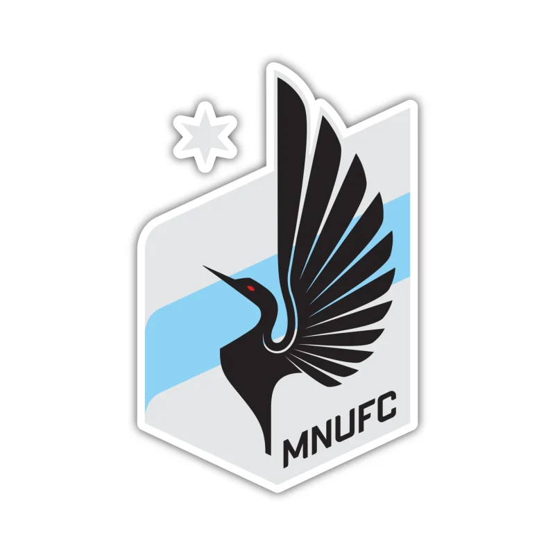 Minnesota United FC - Logo - Iron On DTF Transfer - Custom Size