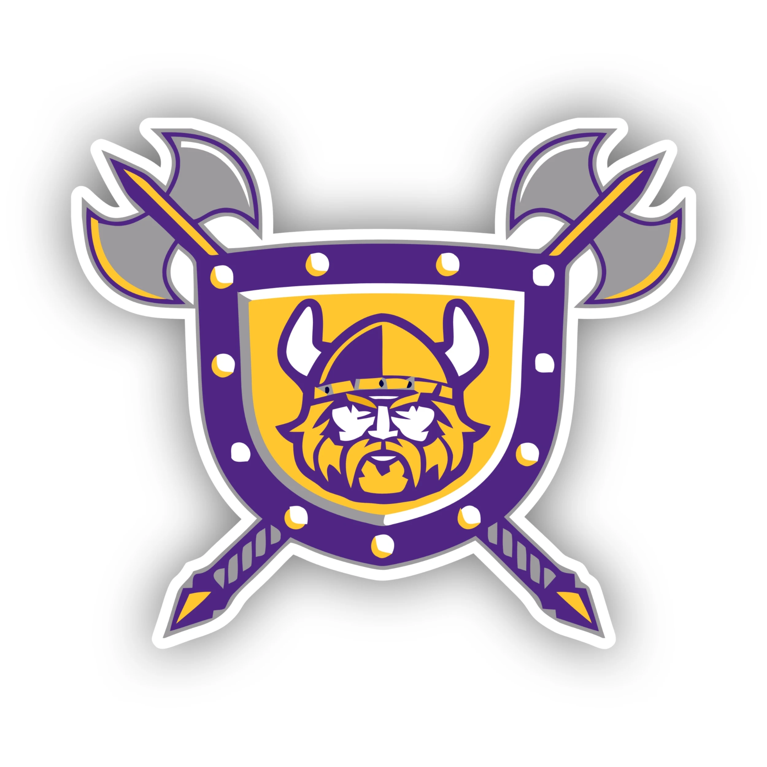 Minnesota Vikings - Shield - Iron On DTF Transfer - Custom Size