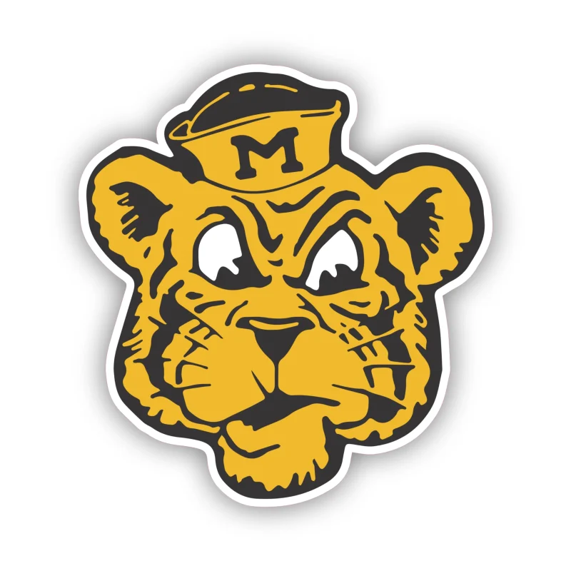 Missouri Tigers - Old School - Iron On DTF Transfer - Custom Size