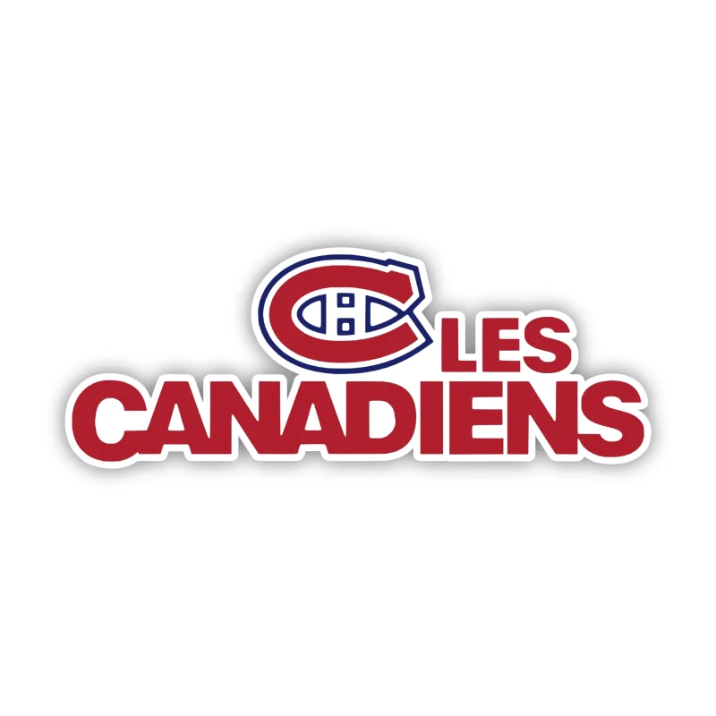 Montreal Canadiens - Les Canadiens - Iron On DTF Transfer - Custom Size