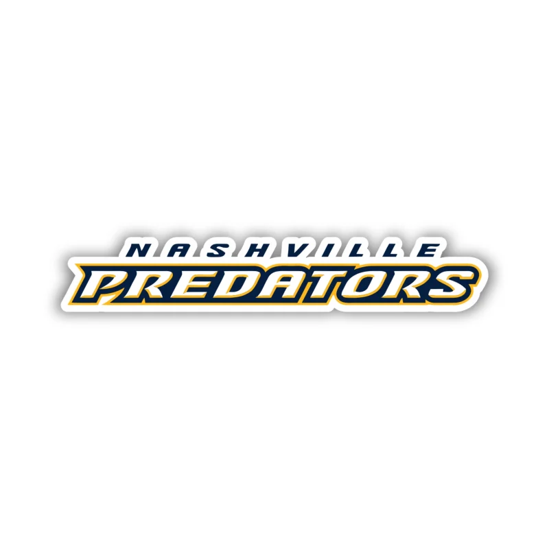 Nashville Predators - Name - Iron On DTF Transfer - Custom Size