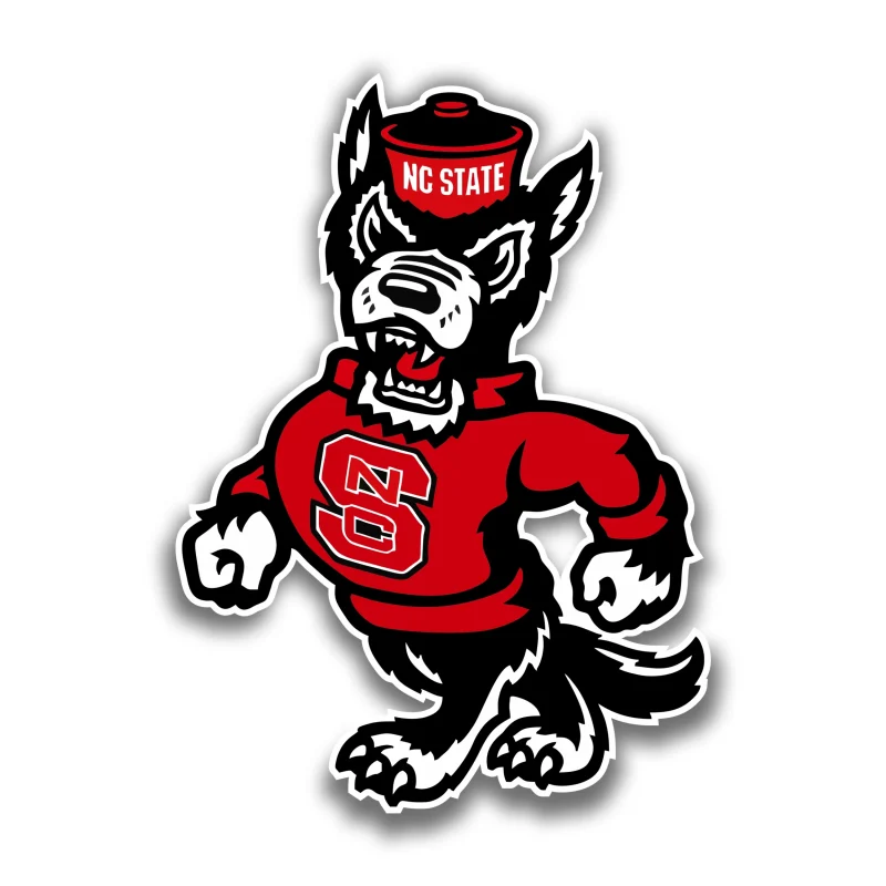 NC State Wolfpack - Wolf - Iron On DTF Transfer - Custom Size