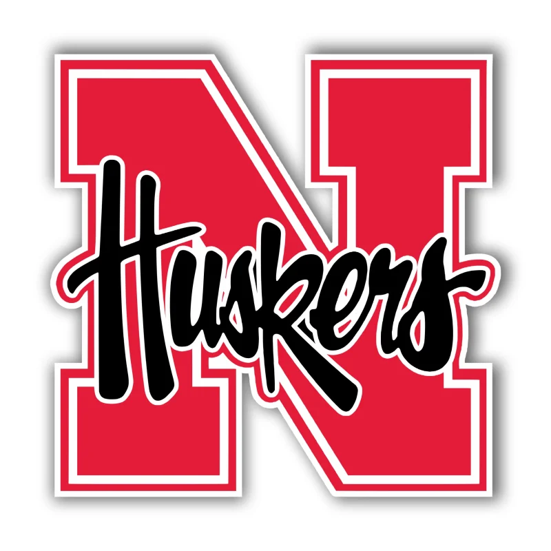 Nebraska Huskers - Iron On DTF Transfer - Custom Size