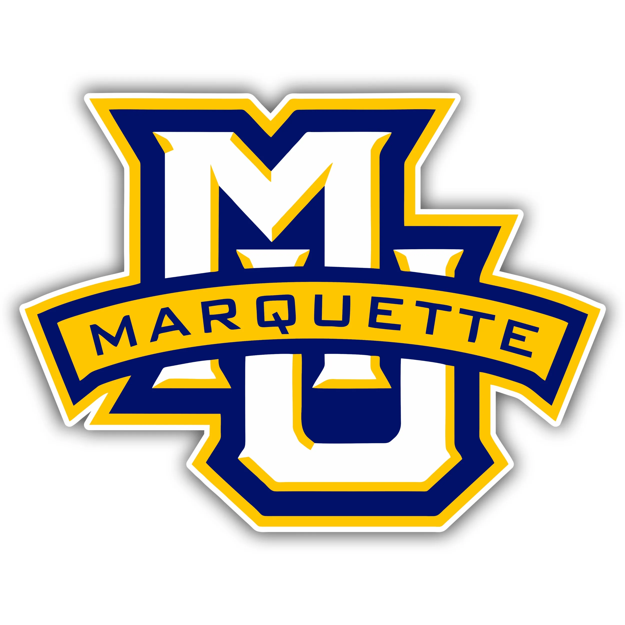 Marquette University - Image 2 - Vinyl Decal - Custom Size