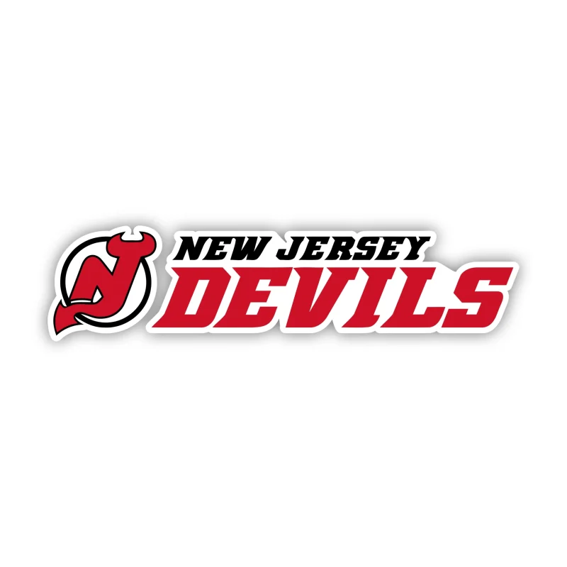 New Jersey Devils - Name - Iron On DTF Transfer - Custom Size