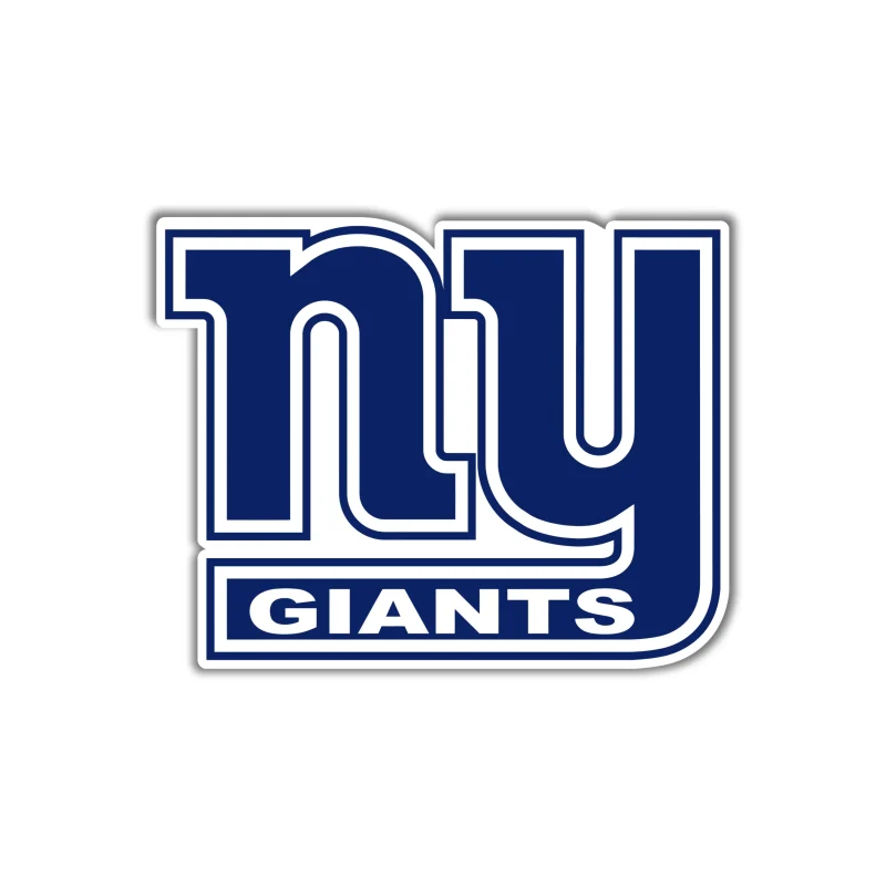 New York Giants - Blue And White NY Giants - Temporary Tattoo