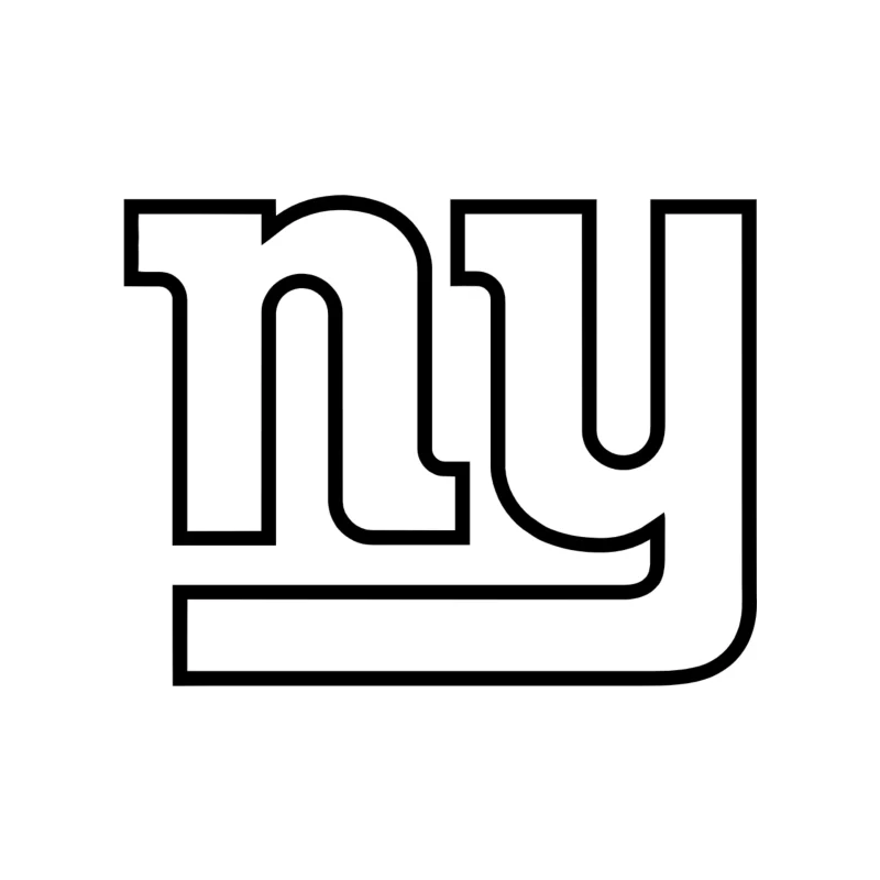 New York Giants- NY - Vinyl Decal - Custom Size