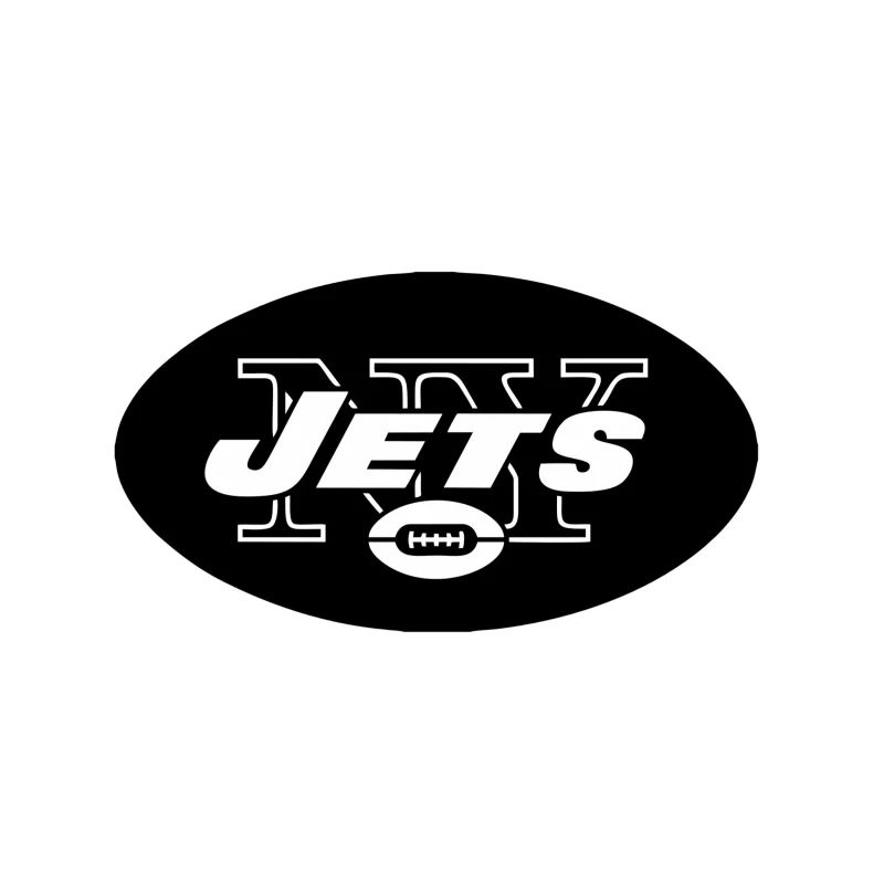 New York Jets Vinyl Decal - Custom Size