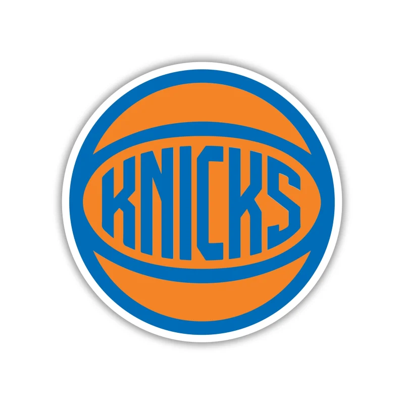 New York Knicks - Orange Basketball - Temporary Tattoo