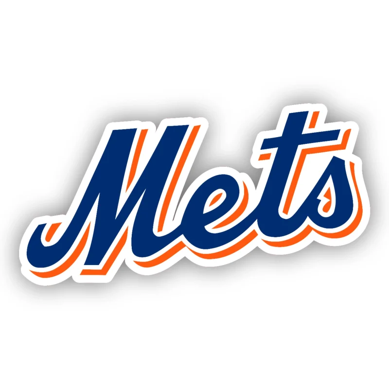 New York Mets - Blue Mets - Iron On DTF Transfer - Custom Size