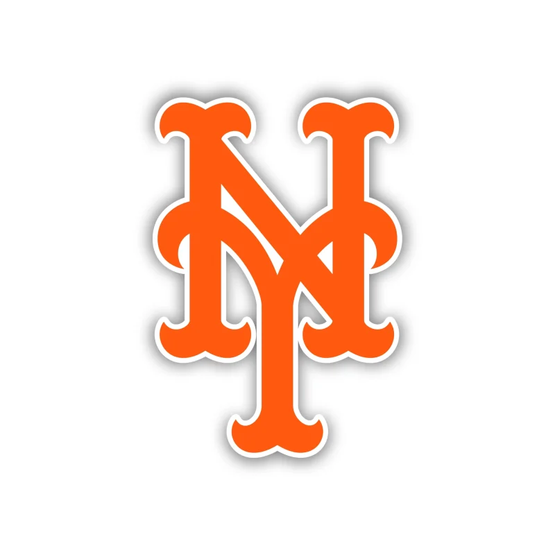 New York Mets - Orange NY - Iron On DTF Transfer - Custom Size