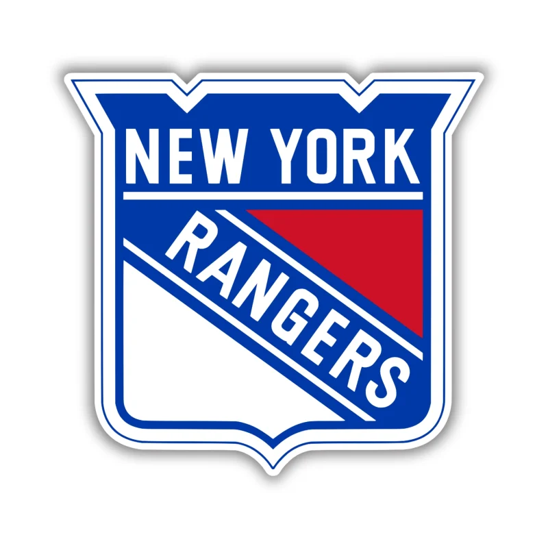 New York Rangers - Shield - Iron On DTF Transfer - Custom Size