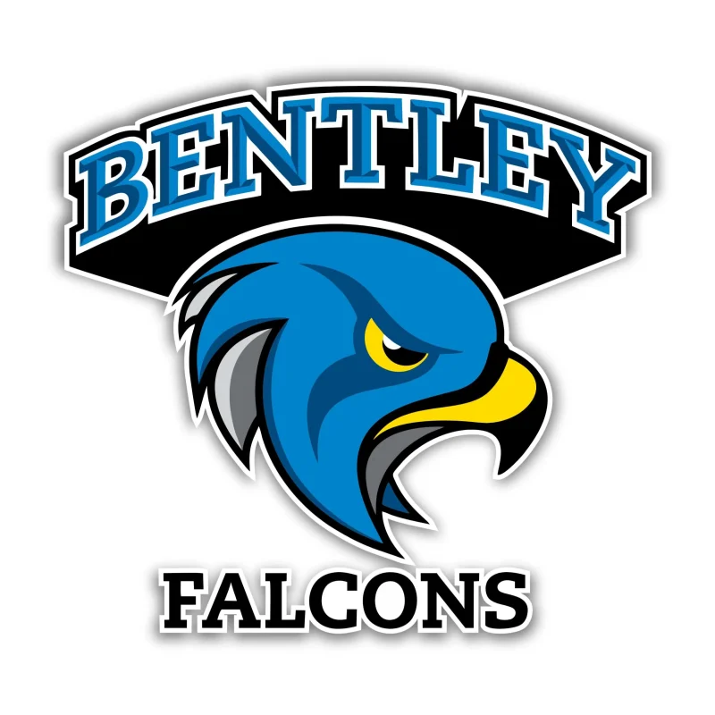 Bentley Falcons Vinyl Decal - Custom Size