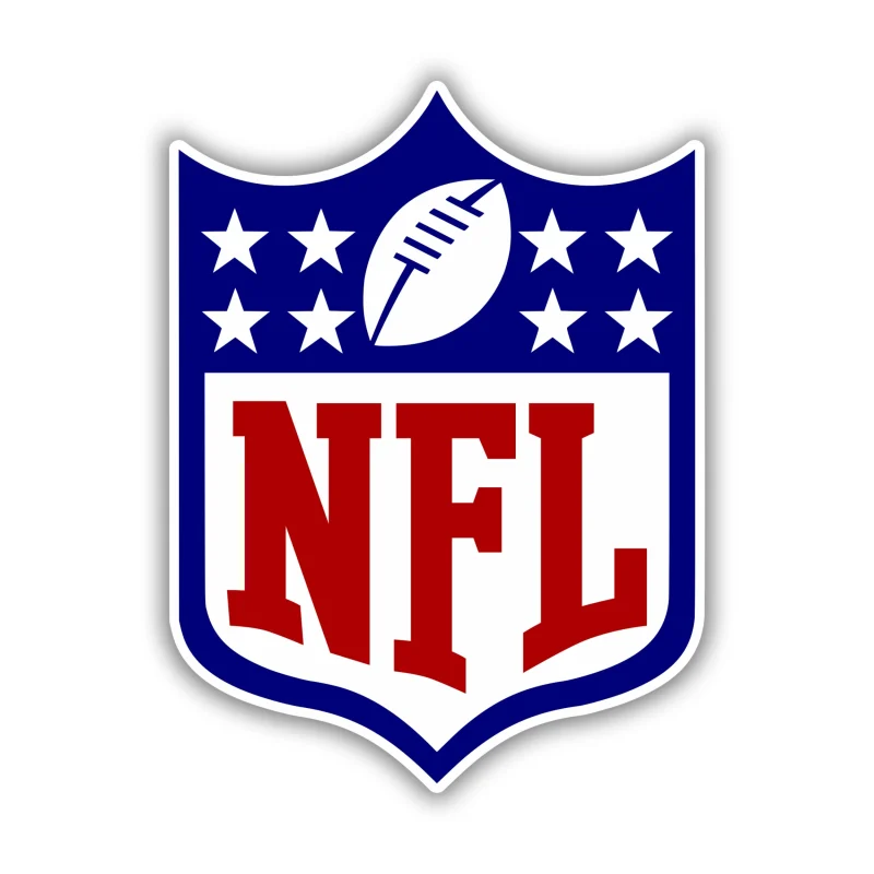 NFL Shield Logo - Iron On DTF Transfer - Custom Size