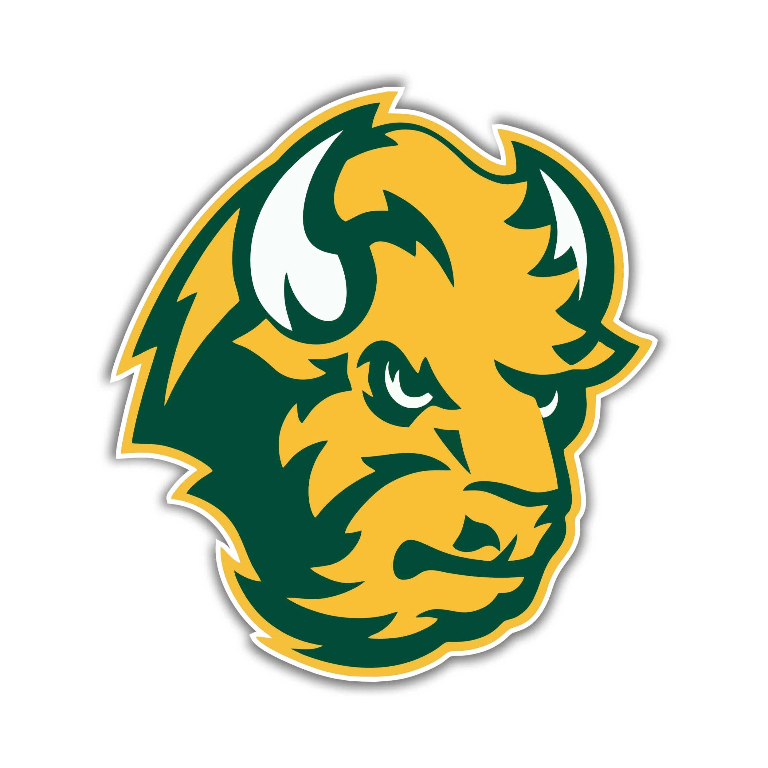North Dakota State Full Color Vinyl Decal - Custom Size
