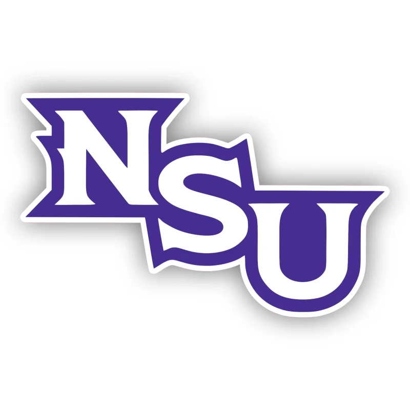Northwestern State - Purple NSU - Iron On DTF Transfer - Custom Size