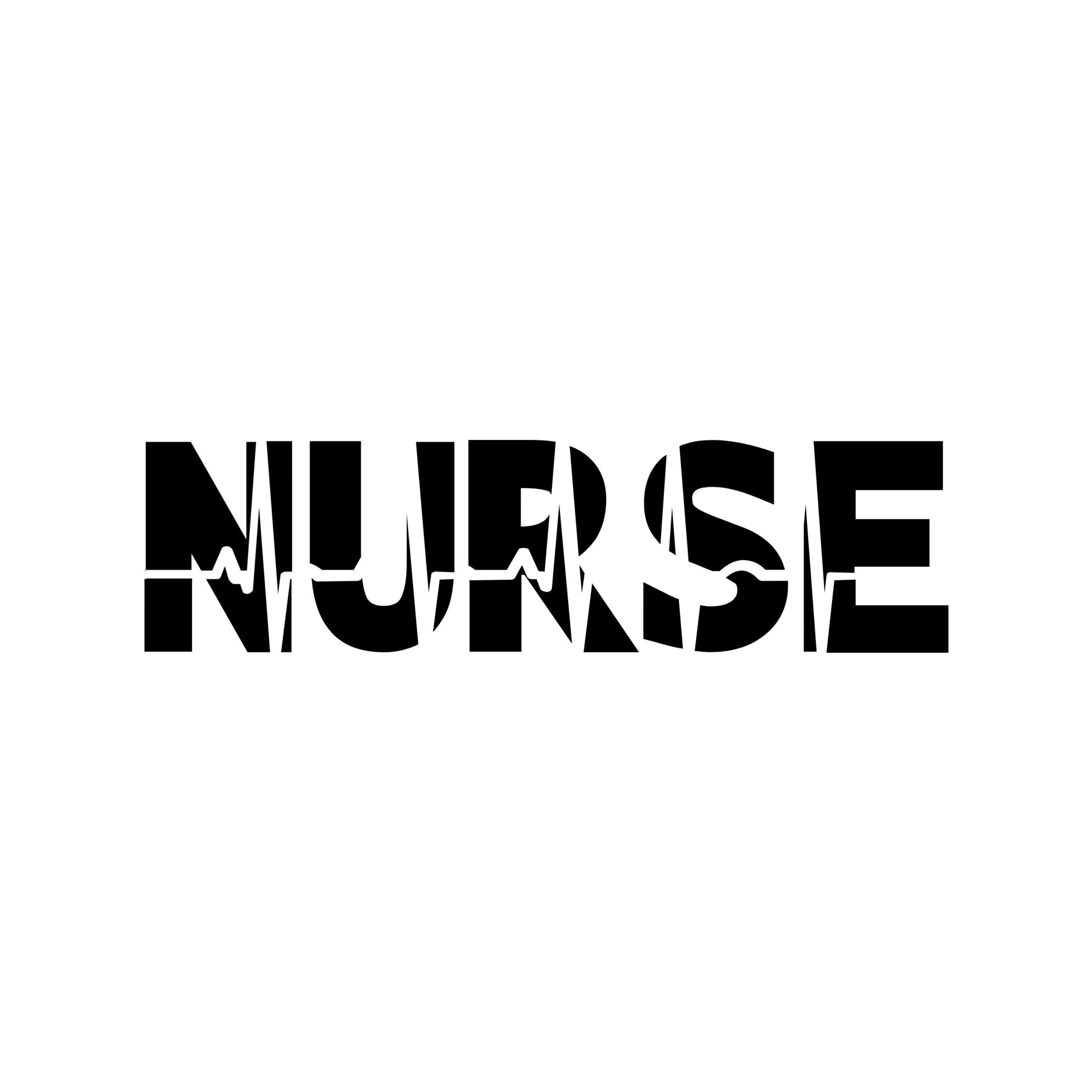 Nurse Vinyl Decal - Custom Size