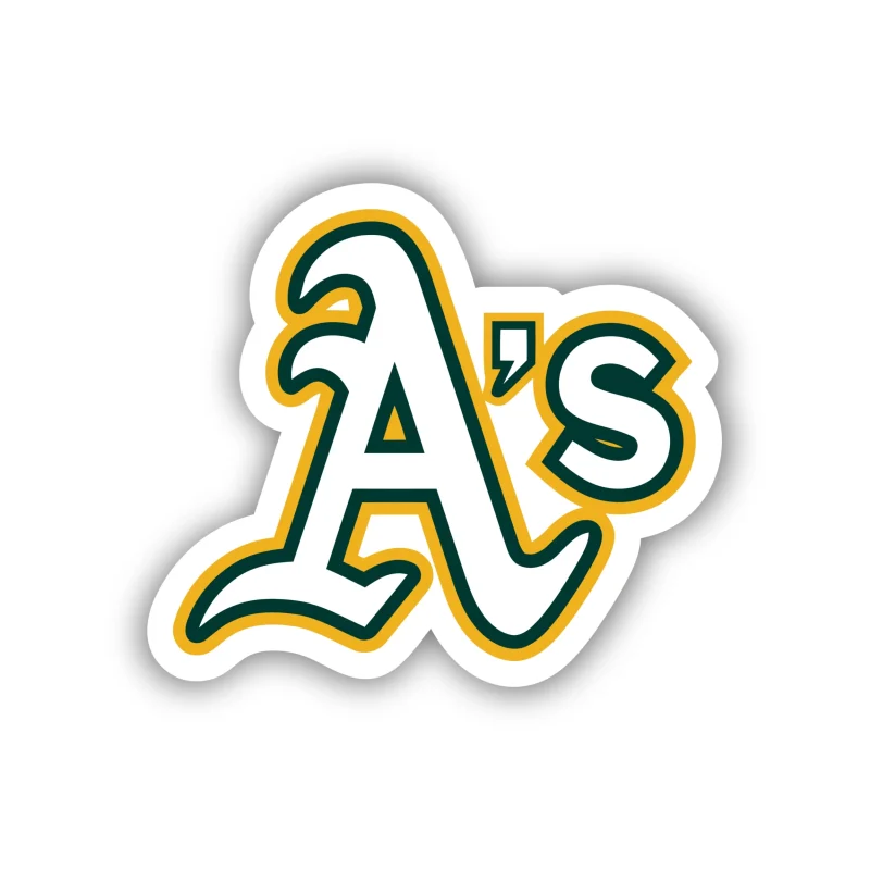 Oakland Athletics - A's - Iron On DTF Transfer - Custom Size