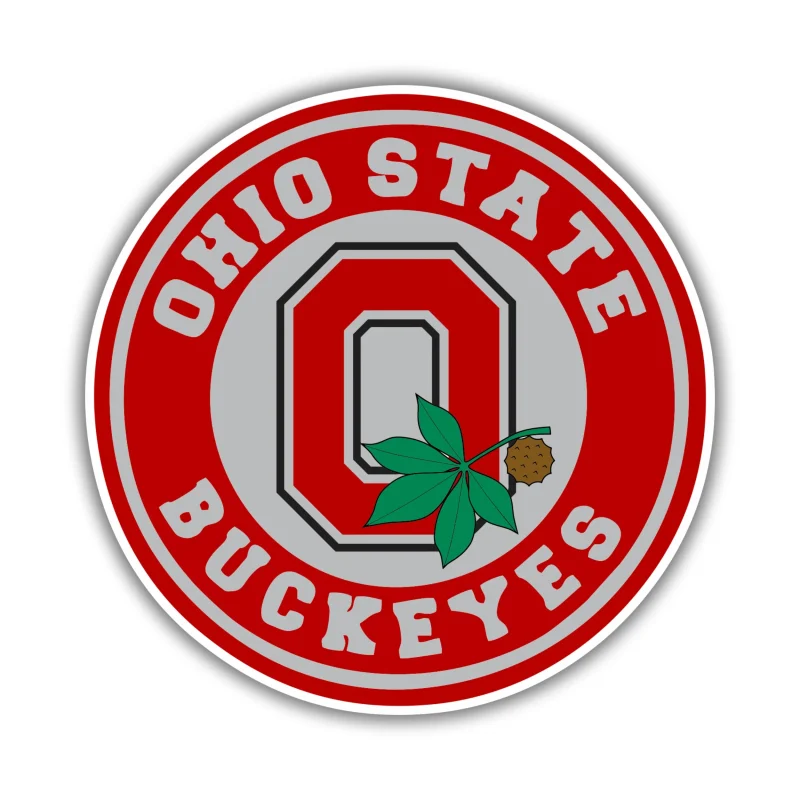 Ohio State Buckeyes Full Color Vinyl Decal - Custom Size