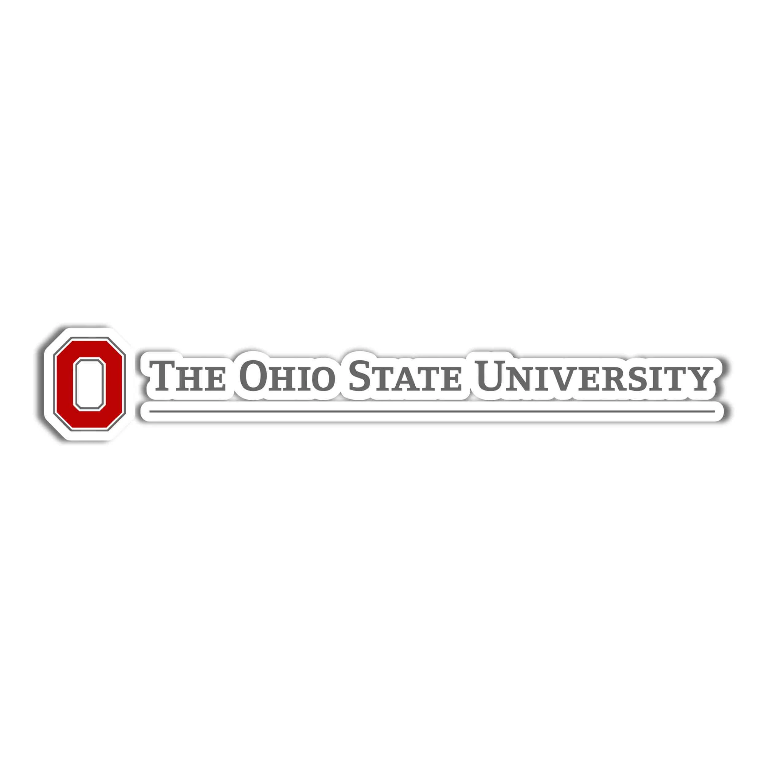 Ohio State Buckeyes Full Color Vinyl Decal - Custom Size