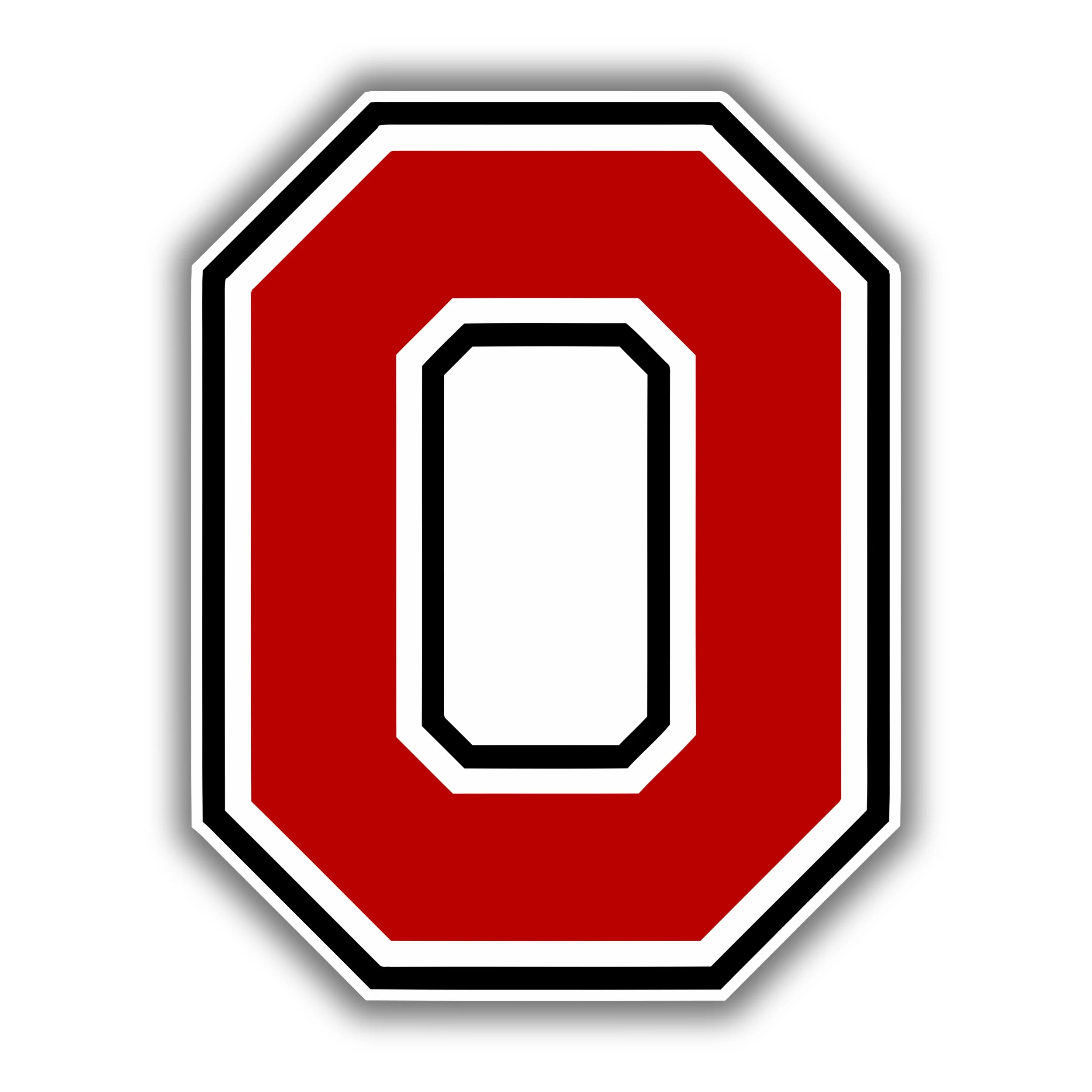 Ohio State Buckeyes - Red O - Iron On DTF Transfer - Custom Size