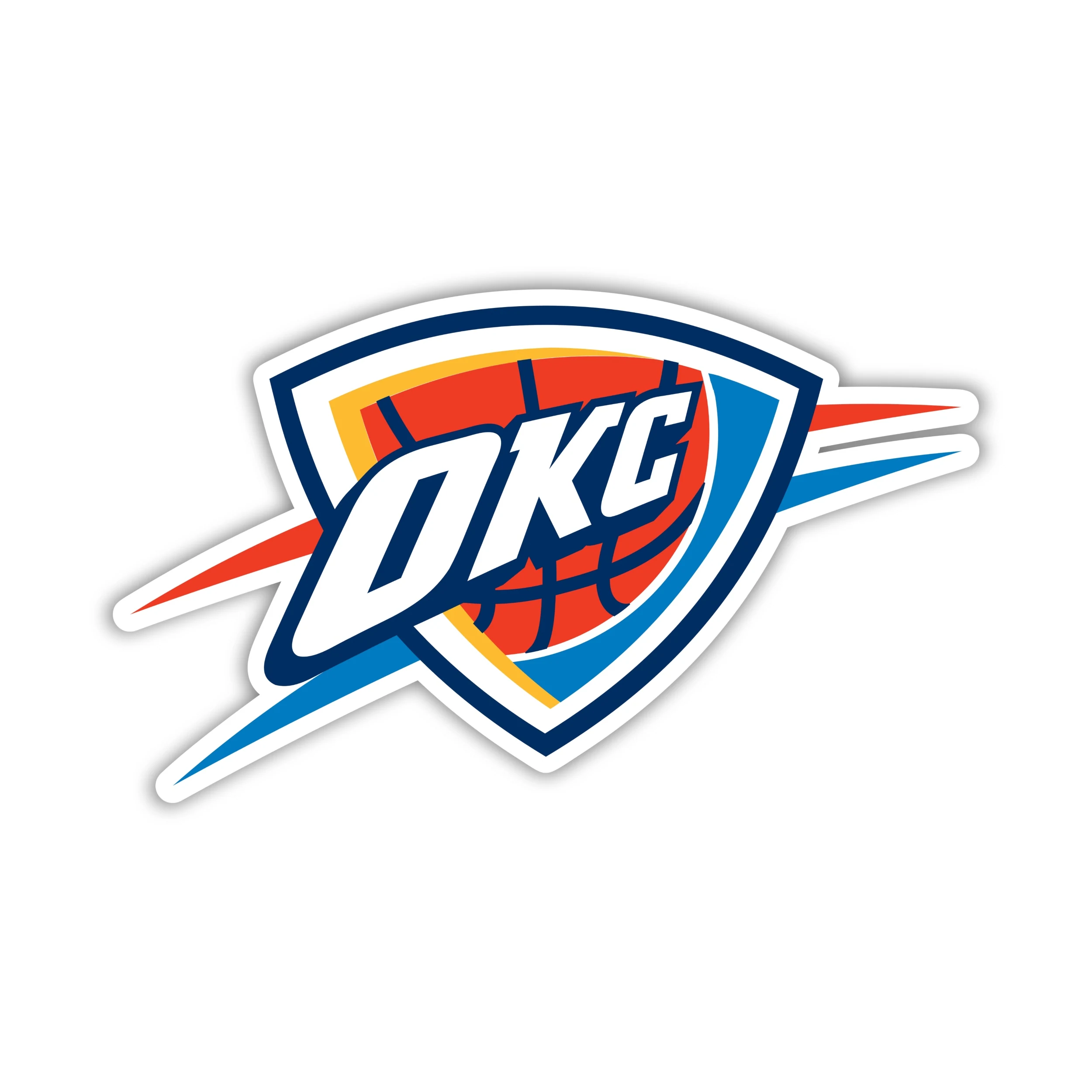 Oklahoma City Thunder - OKC - Iron On DTF Transfer - Custom Size