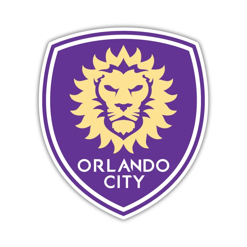 Orlando City SC - Logo - Iron On DTF Transfer - Custom Size
