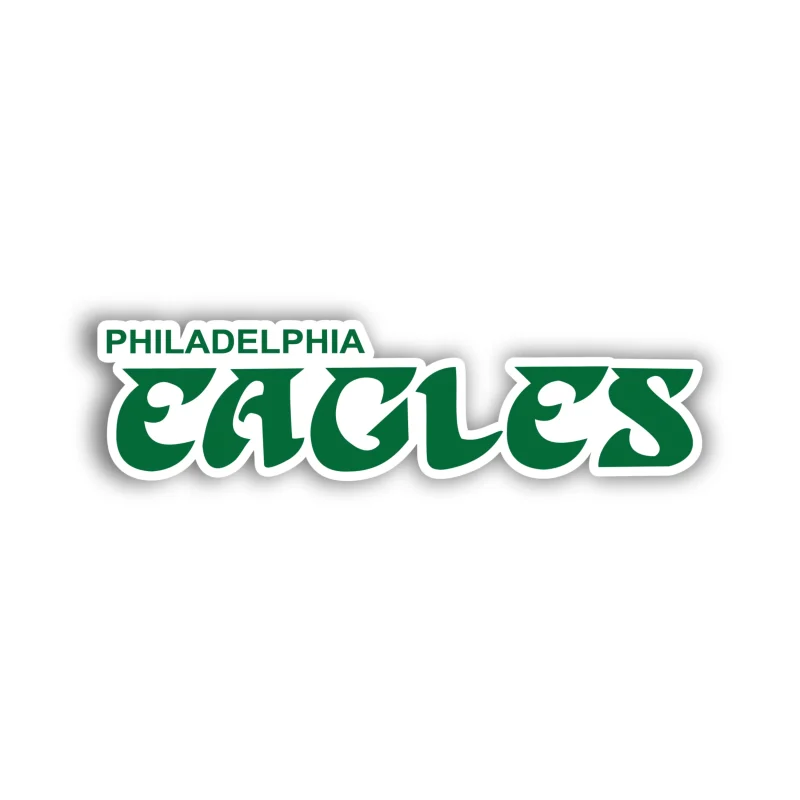 Philadelphia Eagles - Iron On DTF Transfer - Custom Size