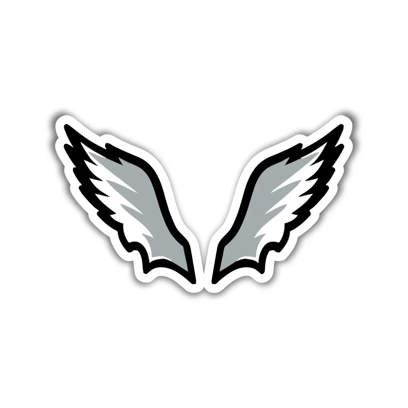 Philadelphia Eagles - Wings - Temporary Tattoo