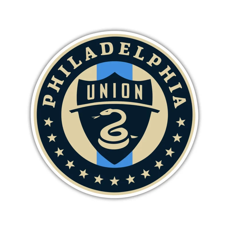 Philadelphia Union - Logo - Iron On DTF Transfer - Custom Size