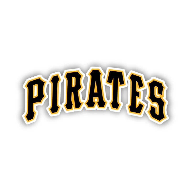 Pittsburgh Pirates - Pirates - Iron On DTF Transfer - Custom Size