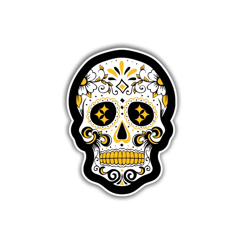 Pittsburgh Steelers Full Color Vinyl Sticker - Custom Size