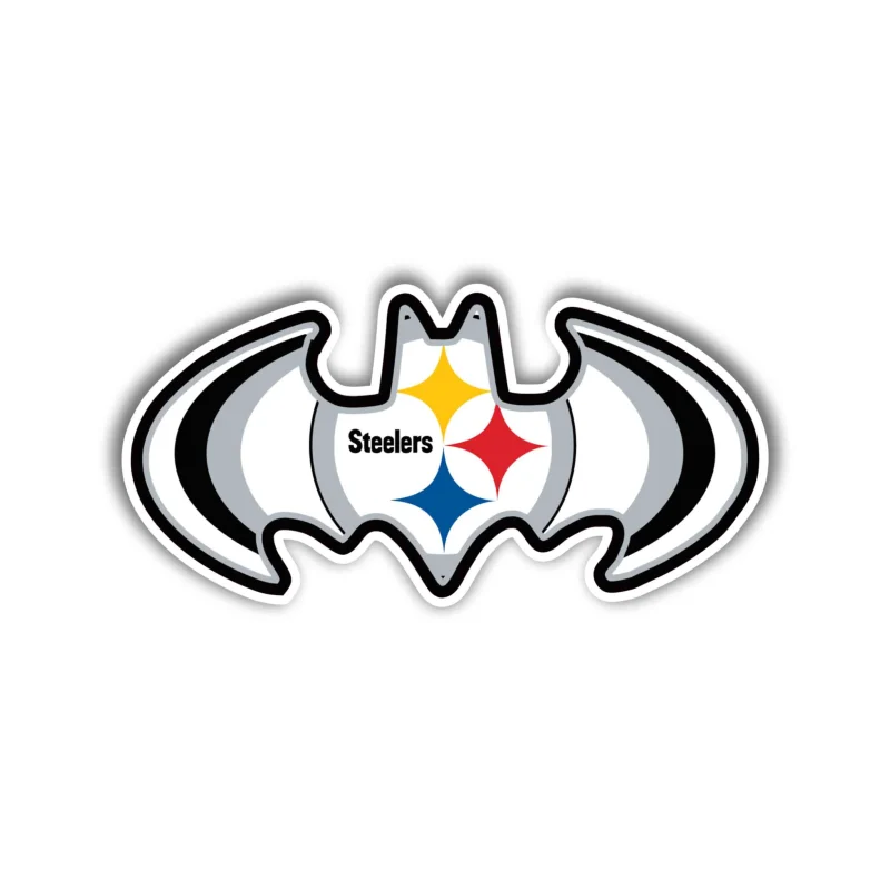 Pittsburgh Steelers Full Color Vinyl Sticker - Custom Size